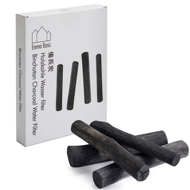 Emma Basic | Binchotan Charcoal Water Filter | 4 Pcs