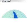 RATCHROLL Reflective Bumper Decal Blue Arc Blue Eyes Pattern Reflective Car Sticker Personalized Decoration