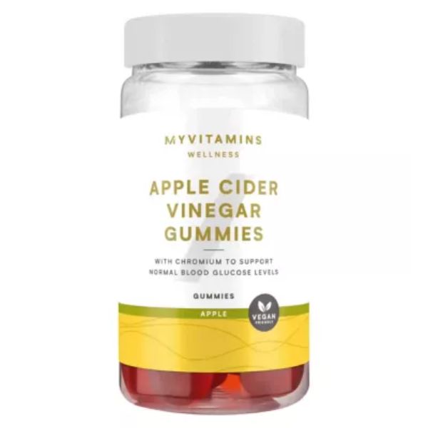 Myvitamins Apple Cider Vinegar Gummies, Apple, 60 Gummies