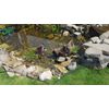 9" Square Pond Plant Baskets, Plastic Mesh Flower Planting Pots Value 2 Pack