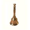 PR INTERNATIONAL Pooja Golden Solid Brass Pooja Bell For Diwali Pooja/Poojan For Mandir