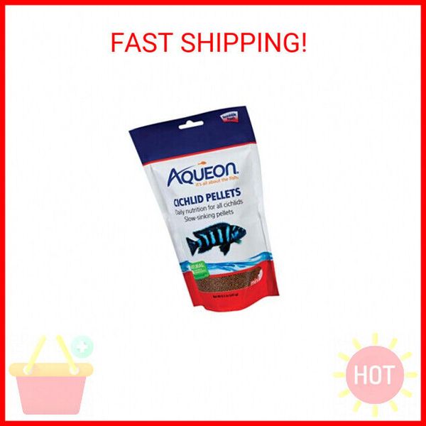 Aqueon Cichlid Food Mini 8.5 Ounces