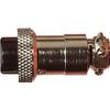 7 Pin Multi Contact Line Socket, Nickel