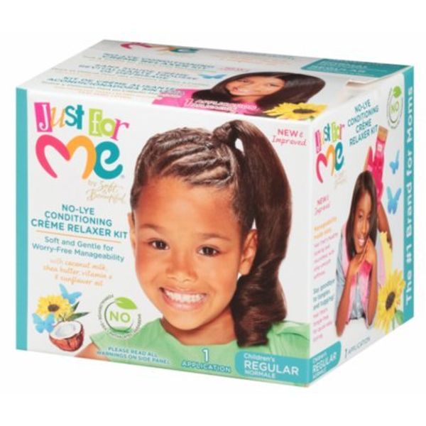 Just for Me No-lye Conditioning Creme Relax Kit Children Super (1 Application)