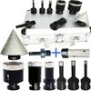 9pcs/box Diamond Core Drill Bits Set Ceramic Tile Marble Hole Saw Kit Cut Tool