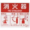 Japanese Green Cross Kokugo Fire Extinguisher Usage Sign Usage 2