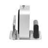 RLSOCO Vertical Stand for Apple Mac Mini M4/Mac Mini M4 Pro Chip Desktop Computer Compatible with Docking Station, Docking Hub (Black)