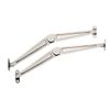 sourcing map Lid Support Hinge, 5.5 inch 1mm Material Thickness Lid Stay with Soft Close, 1 Pair