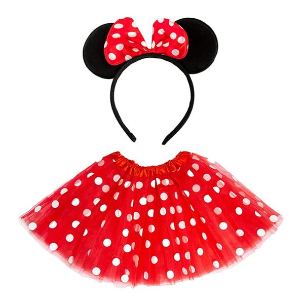 Tumao Mini Costume, Children's Tutu Skirt, Polka Dot Pattern, Mini Mouse Costume, Cosplay, Kids Dance Costume, Princess Dress, Dance Costume, Graduation Ceremony, Stage Disguise, Halloween, Christmas,