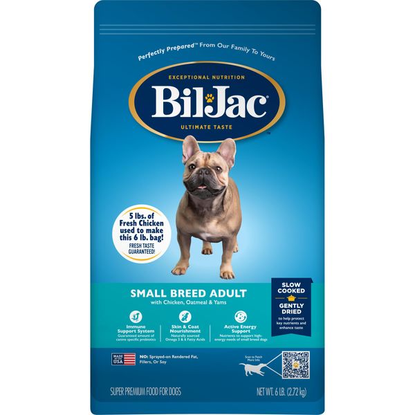 Biljack Small Breed Dalt Dog Food, Additive-free, Ultra Small Dogs, Adult Dogs, 28.2 oz (800 g)