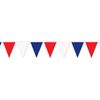 Red, White and Blue Outdoor Pennant Banner