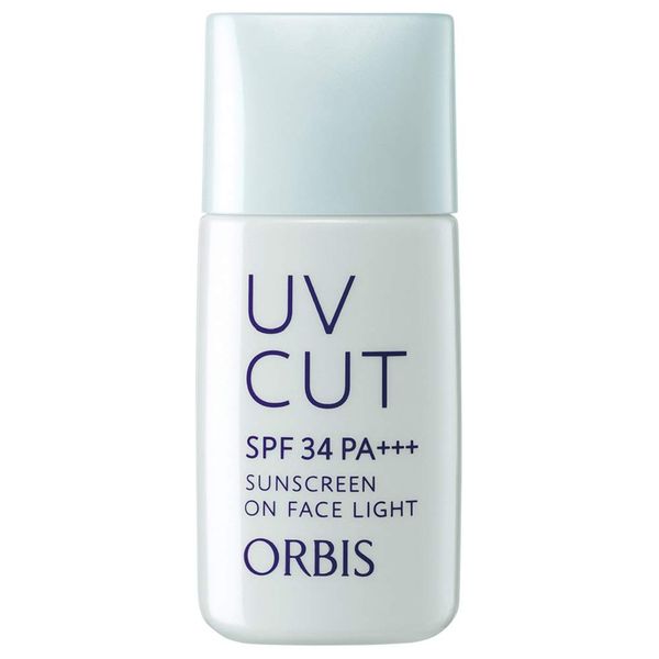ORBIS Sunscreen (R) SPF34 PA+++ On Face Light, Makeup Effect, Sunscreen, Lotion, Makeup Base, 0.9 fl oz (28 ml), Liquid, 2. Light