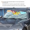 US Flag Front Windshield Sunshade Sun Sun Visor For Mazda MX-5 2009-2015 US