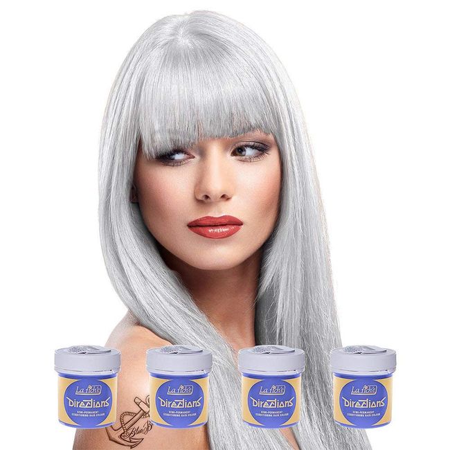 La Riche Directions - Set of 4 Semi-Permanent Hair Colour - 88ml Jars