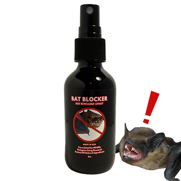 Bat Blocker - Bat Repellent Spray - Non-Toxic Repellent for Pest Control