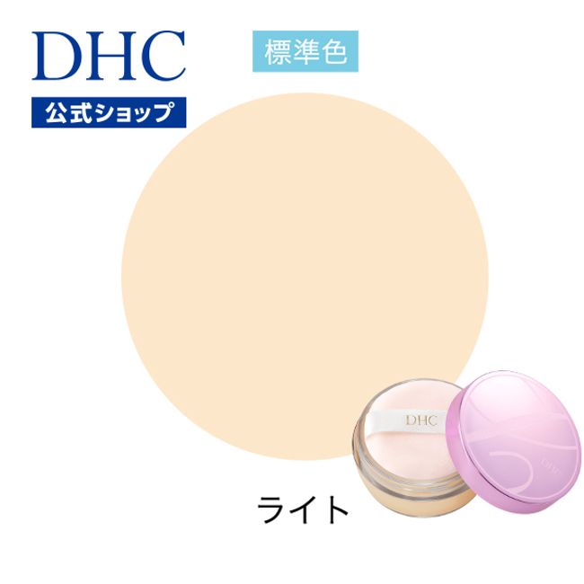 DHC Q10 Moisture Care Clear Face Powder &lt;Light&gt; (with puff) | DHC Cosmetics Serum Powder Face Powder DHC Loose Powder Finish Powder Powder Pore Cosmetics Finish Drying Moisturizing