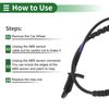 Partuto ABS Wheel Speed Sensor ABS Sensor Set No.34526850761 for Mini Cooper 2014-2022 1 Pcs Left Front Right Front