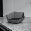 1 x Hexagonal Gift Basket, Slate Grey, Dimensions 29 x 27 cm, Gift Baskets, Gift Wrapping