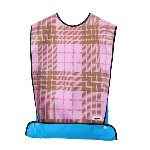 [Hathi] [Spill-proof Apron] Nursing Apron, Meal Apron, Nursing Care, Waterproof Apron, Nano Water Repellent, Highly Durable, Specialty Shop for Medical Care Products, Pink