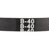 sourcing map B-40 V-Belts 40" Inner Length, B-Section Rubber Drive Belt