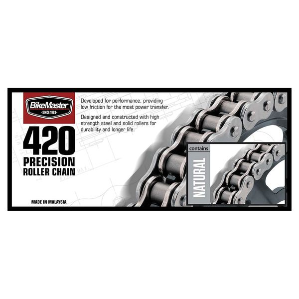 BikeMaster 420 Precision Roller Chain 420x72