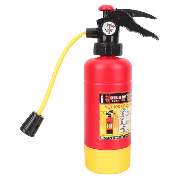 Simulated Fire Extinguisher Water with Water, Summer for Swimming Pool/Beach/Outdoor/Water Fighting Play, Halloween Cosplay Props