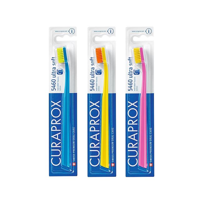 Curaprox CS5460 Toothbrush, Set of 3