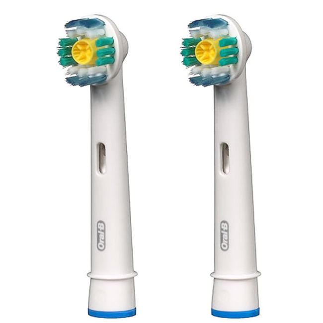 Brown Oral B Electric Toothbrush Replacement Brush Stain (Tinted) Dirt Brush 2 Pack EB18 – 2 – El