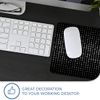 Black Binary Code Geek Computer Mouse Mat Pad Computer PC Laptop Gaming Office Home Desk Accessory Gadget 15935