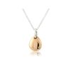 Gemma J Rose Gold Vermeil Pebble Pendant