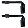 Sidco Supply 3/4" Inch J-Bolt Gate Hinge 8.5" Inch Length Adjustable Gate 2 Pack