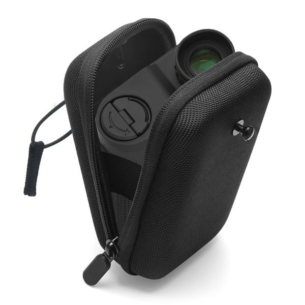 Anglekai Golf Rangefinder Hard Shell Case, Hard Golf Rangefinder Case Universal Range Finder Carry Bag for Most Rangefinders (Black)