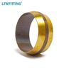 LTWFITTING 7/8-Inch Brass Compression Sleeves Ferrels,Brass Compression Fitting(Pack of 50)