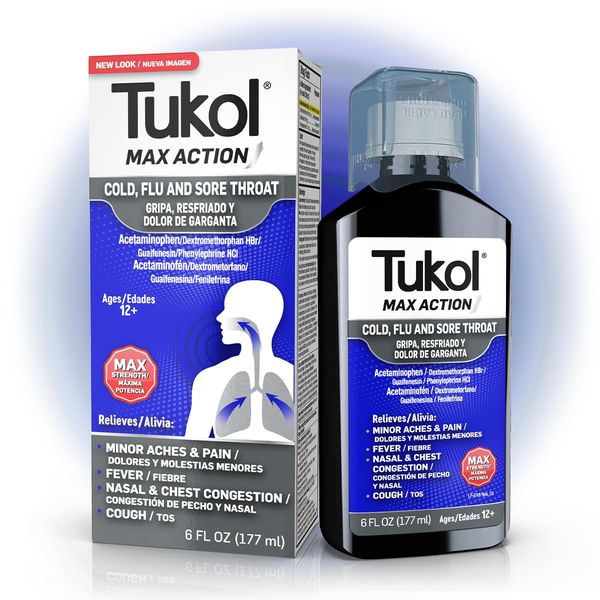 TUKOL Max Cold and Flu, 6 fl. oz.