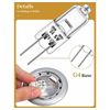 W4 12V 5W Halogen Bulb (Pack of 2) - Transparent
