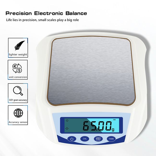 Precision Balance 0.01g Laboratory, Sensitive Scales Grams