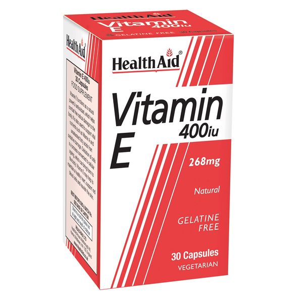 HealthAid Vitamin E 400iu, 30 Capsules