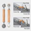 Window Screen Door Repair Kit Include Window Screens Mesh 48"x114" with All Tools in Window Screen Replacement(Screen Rollers, Splines, Hook), Yolovit