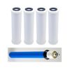 Compatible  Rainsoft TFC-RS9-50 RO Reverse Osmosis Membrane & 4 Carbon Filters