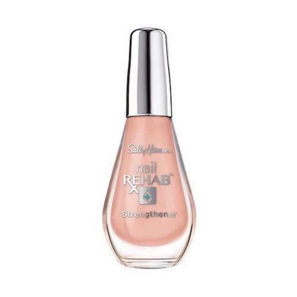 Sally Hansen Treatment Nail Rehab Nail Hardener 0.33 Oz, Nail Growth Serum, Nail Strengthening Polish, Protection for Damaged Nails, Visibly Healthy Nails, Protect Nails