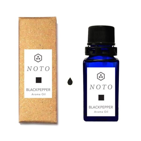 NOTO Black Pepper Oil 10ml BLACK PEPPER AROMA OIL Black Pepper Fragrance Aroma Oil Aroma Gift (Black Pepper Fragrance 10ml)