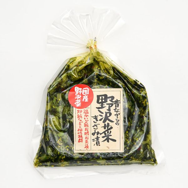 Domestic Traditional Nozawa Vegetables Pickled (5.3 oz (150 g) Pickled Vegetables, Tea Cereal