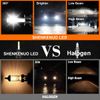 H1 LED Headlight Bulbs Replacement Kit High Low Beam Super Bright 6500K White