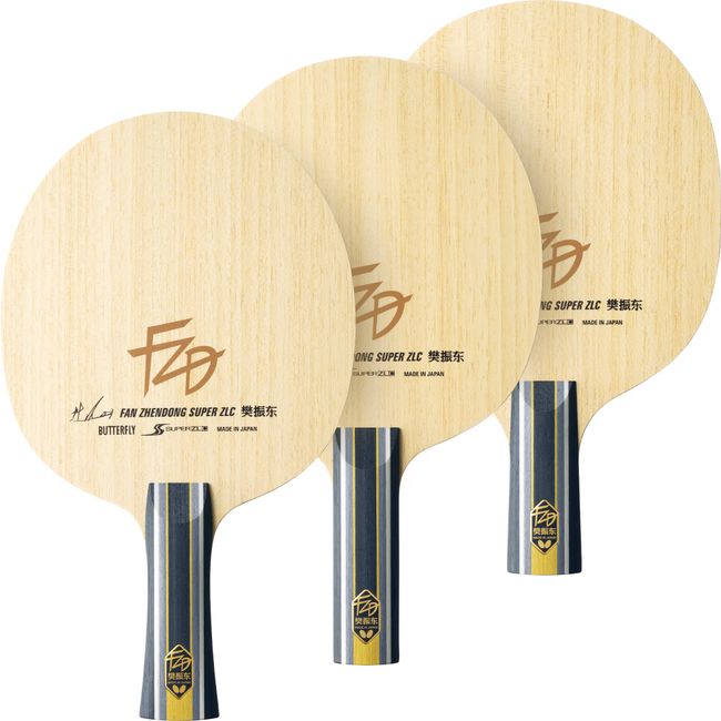 Butterfly Table Tennis Racket Fan Zlc - FL Super ZLC-FL Attack Shake 37251 Blade Size: 6.2 x 5.9 inches (157 x 150 mm) (Regular)