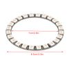 LED Ring Lamp Light, 24 Bits WS2812 5050 RGB Lamp Panel Round LED Ring with Integrated Drivers
