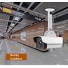 CTXSumTec CCTV Surveillance Camera Wall Ceiling Mount Bracket, Adjustable Universal Security Camera Mount Bracket for CCTV Security Camera/IP Camera/Dome Camera (I Type Ceiling Mount)