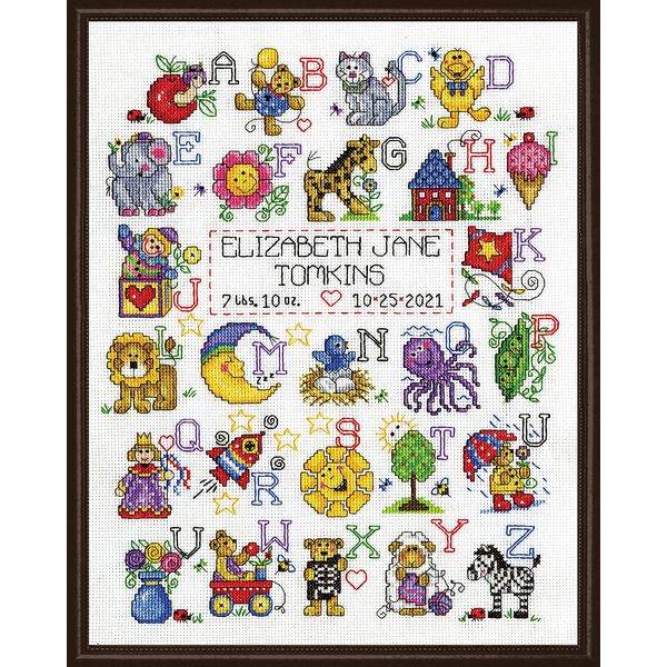 Design Works Crafts, ABC Fun Counted Cross Stitch Kit