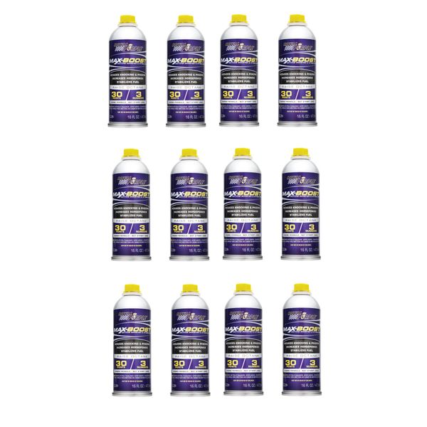 Royal Purple Max Boost Octane Booster, 16 fl. oz (Pack of 12)