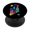 Tetris 3D Game Art PopSockets Swappable PopGrip