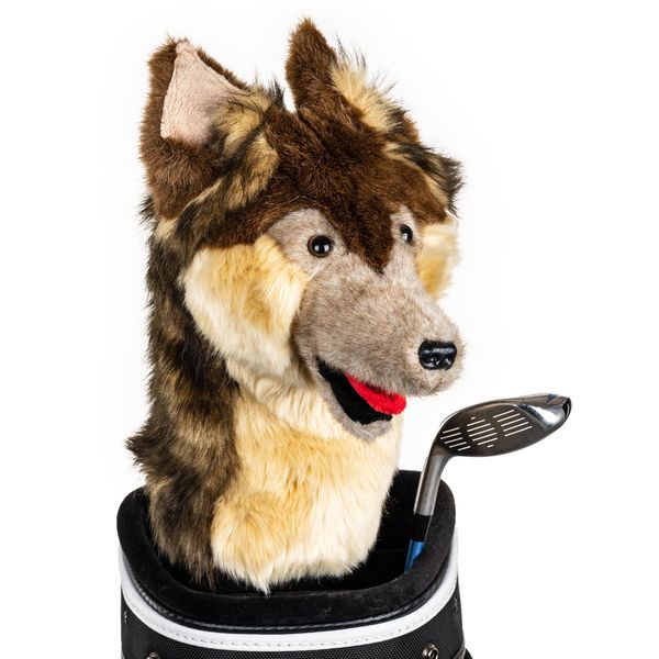 Daphne's Headcovers Wolf Driver Headcover | Premium Driver Headcovers | Funny Golf Club Covers | Stylish Protection for Your Clubs | Men's Golf Gear | Driver Headcover for Men and Women